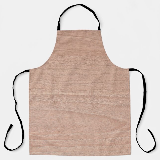 Tablier Bois frais texture claire et lisse (Recto)