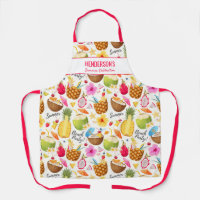 Boissons d'été Luau Beach Party Nom personnalisé T