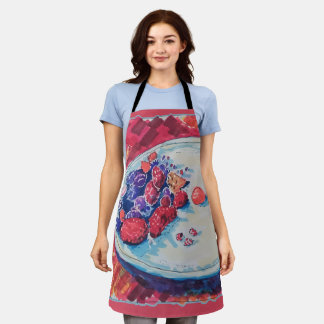 Tablier Bol de fruits rouges