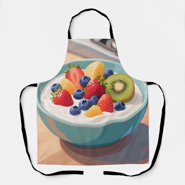 Tablier Bol de yaourt aux fruits frais (Recto)