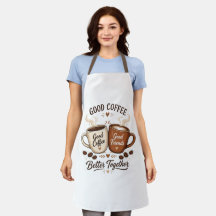 Bon café, bons amis avec deux tasses à café