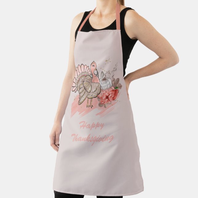 Tablier Bon thanksgiving Turquie Apron (Insitu)