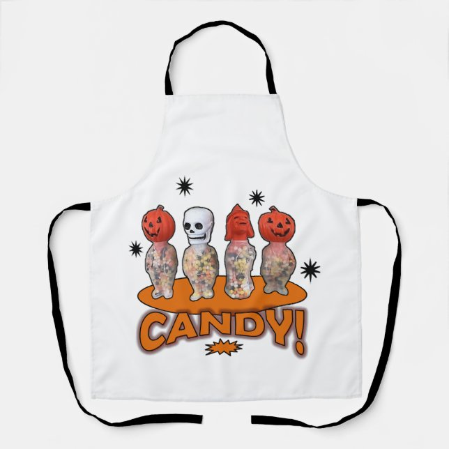 TABLIER BONBONS D'HALLOWEEN (Recto)