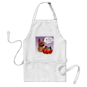 Tablier Bonbons d'Halloween Pinscher Miniature