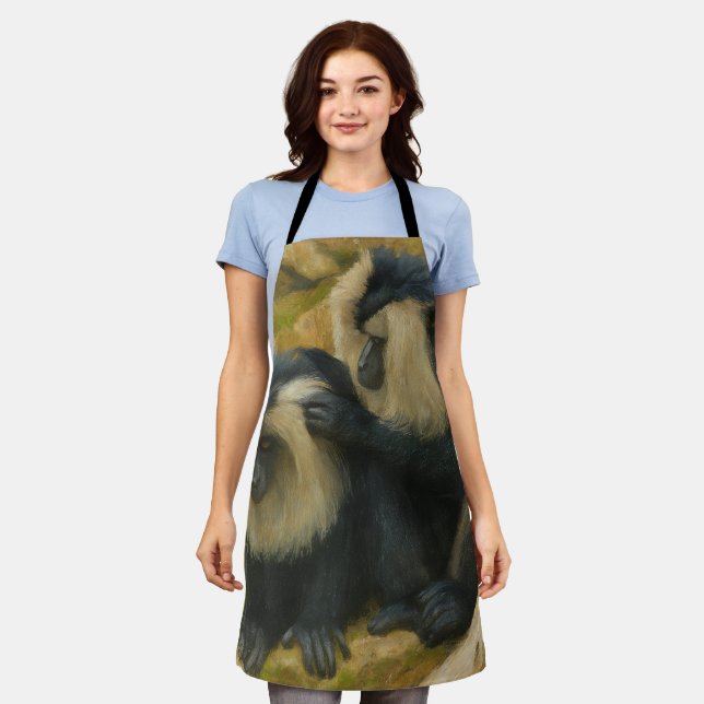 Tablier Bond Macaque - Rituel Grooming (Porté)