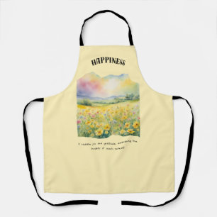 Tablier Bonheur Affirmation positive