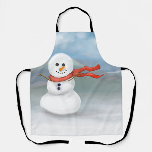 Tablier Bonhomme de neige