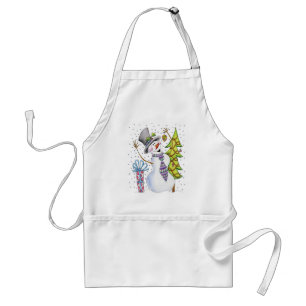 Tablier Bonhomme de neige