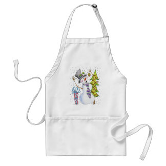 Tablier Bonhomme de neige
