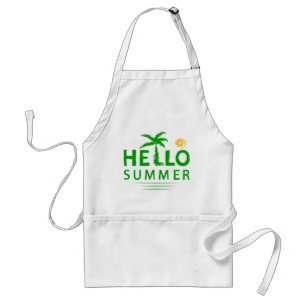 Tablier Bonjour été