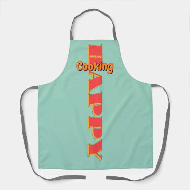 Tablier Bonne Cuisine Aqua (Recto)