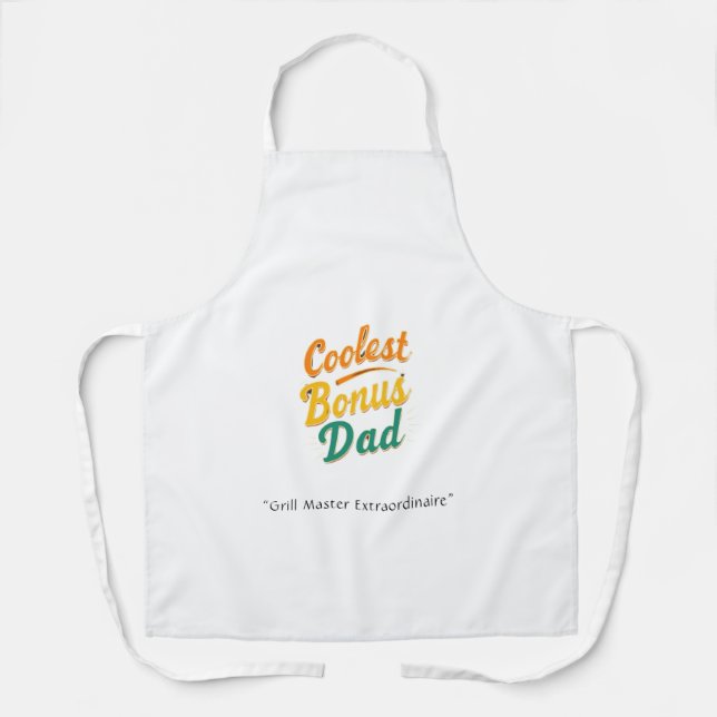 Tablier Bonus le plus frais Papa Apron - Awesome Papa cade (Recto)