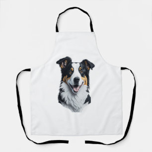 Tablier Bordure face Collie
