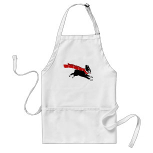 Tablier Boston fonctionnant Terrier utilisant l'écharpe