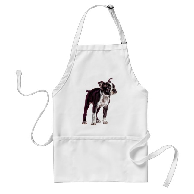 Tablier Boston Terrier (Devant)