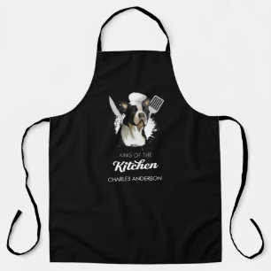 Tablier Boston Terrier King of the Kitchen Cuisine Chien