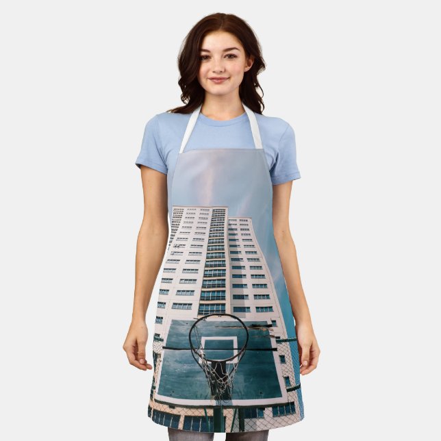 Tablier Boucle de basket-ball cool (Porté)