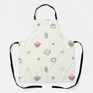 Tablier Bougie Modèle Livres de Thé Cosy