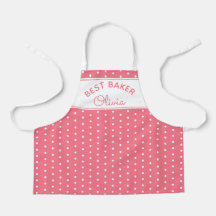 Boulangerie à tête super mignonne Pink Polka Dot G