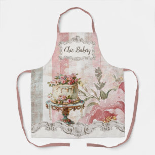 Tablier Boulangerie de gâteau Chic Shabby Vintage Apron