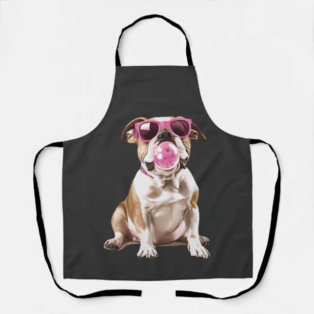 Tablier Bouledogue   (Recto)