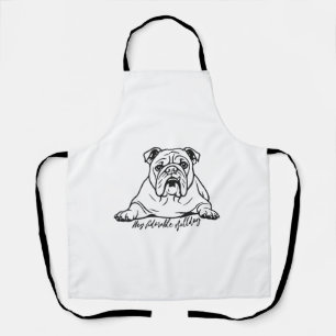 Tablier Bouledogue adorable