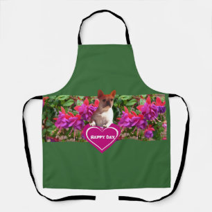 Tablier Bouledogue français coeur Mère Bouledogue Français
