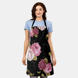 Tablier Bouquets de Roses 3