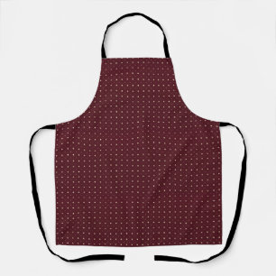 Tablier Bourgogne à pois