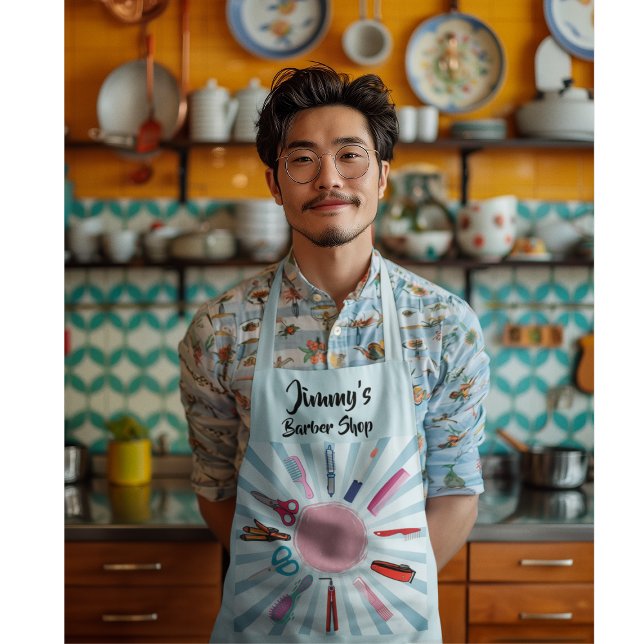 Tablier Boutique en coiffure personnalisée (Créateur téléchargé)