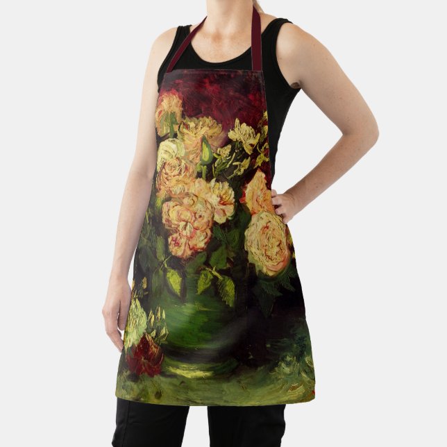 Tablier Bowl avec Peonies et Roses par Vincent van Gogh (Insitu)
