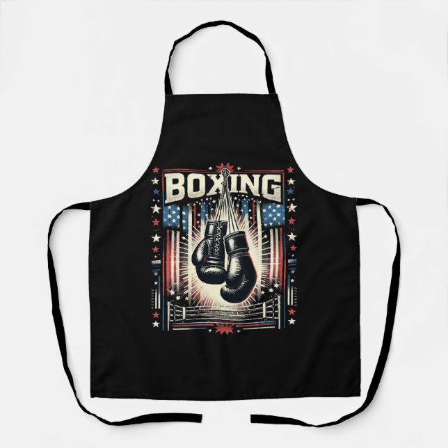 Tablier Boxe américaine - Boxer Vintage Bo (Recto)