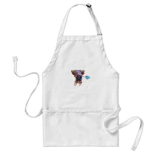 Tablier Boxe Peekaboo Avec Papillons (Devant)