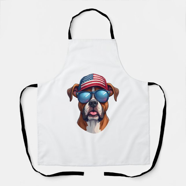 Tablier Boxer 4 juillet (Recto)