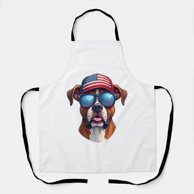 Tablier Boxer 4 juillet (Recto)