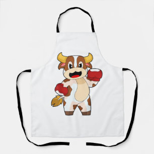 Tablier Boxer de vache Gants de boxe Boxe