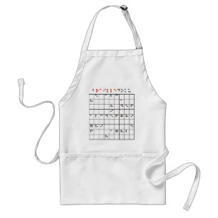 Tablier brailledoku