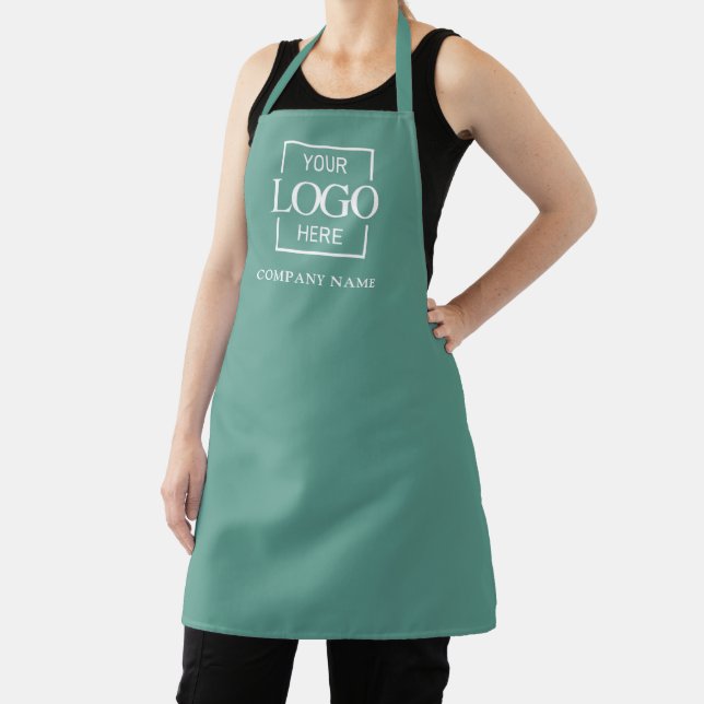 Tablier Branded Business Logo Restaurant Uniform Work (Insitu)