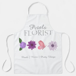 Tablier Branding d'entreprise de fleuriste de boutique mod