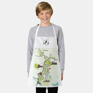Tablier Brantham Carte Apron pour enfants