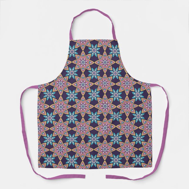 Tablier Bright Mandala Motif Apron (Recto)