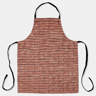 Tablier brique de béton Brown