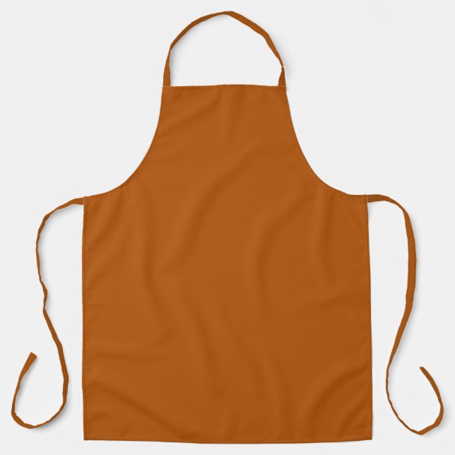 Tablier Brique Orange (Recto)