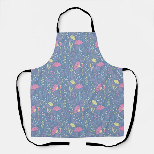 Tablier Brise de prairie en fleurs (Recto)