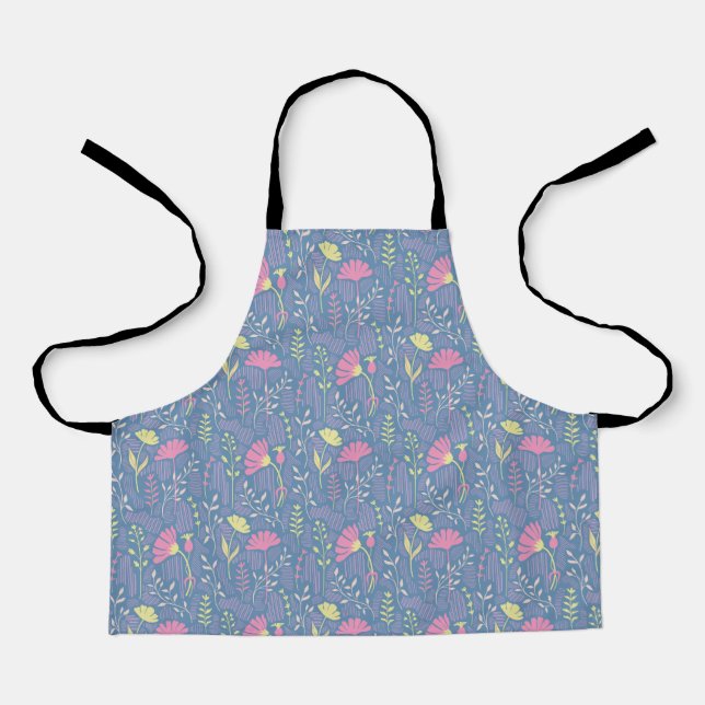 Tablier Brise de prairie en fleurs (Recto)