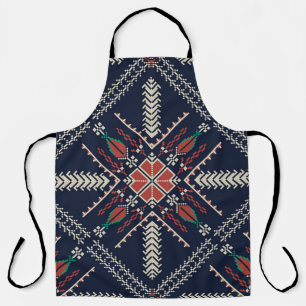 Tablier Broderie palestinienne : Conception Motif traditio