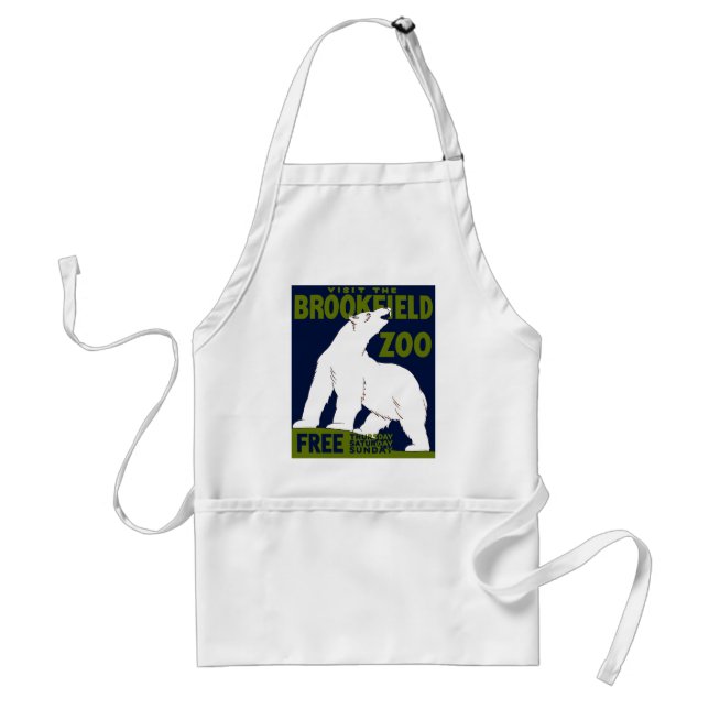 Tablier Brookfield Zoo, Programme d'art fédéral Poster 193 (Devant)