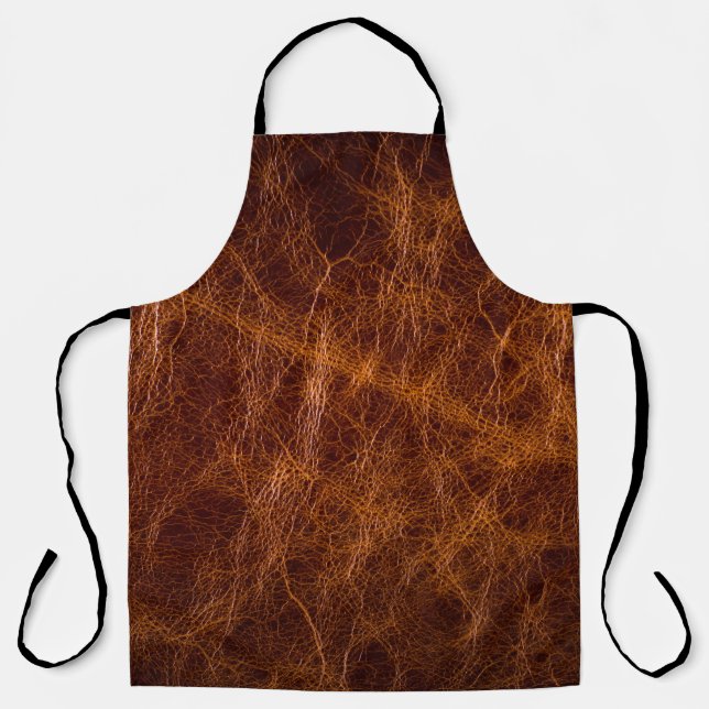 Tablier Brown cuir textureabstrait, art, artificiel, dos (Recto)