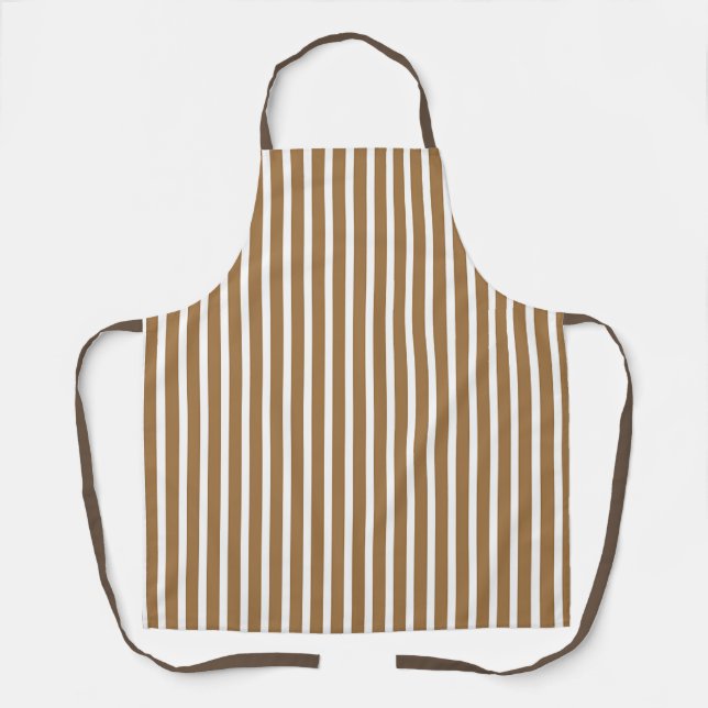 Tablier Brown Grandes Chef Baker Traiteur (Recto)