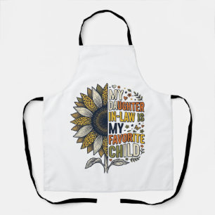 Tablier Bru Sunflower Vintage Enfant Préféré Belle-Fille S